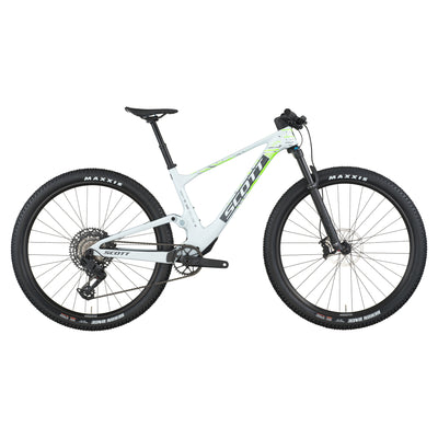 2026 Scott Spark Rc Comp Full Suspension Mountain Bike In Cumulus White