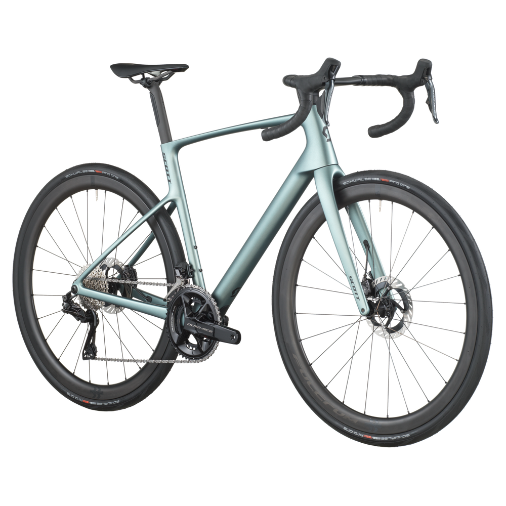 2026 Scott Addict Premium Road Bike In Whale Grey
