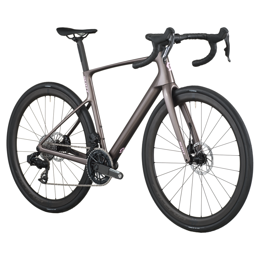 2026 Scott Addict 10 Road Bike In Plum Grey