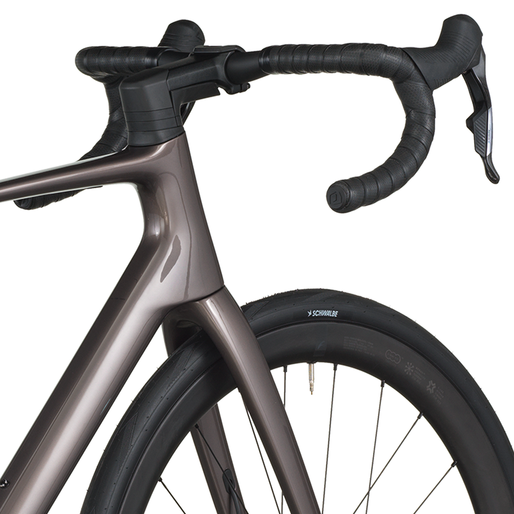2026 Scott Addict 10 Road Bike In Plum Grey