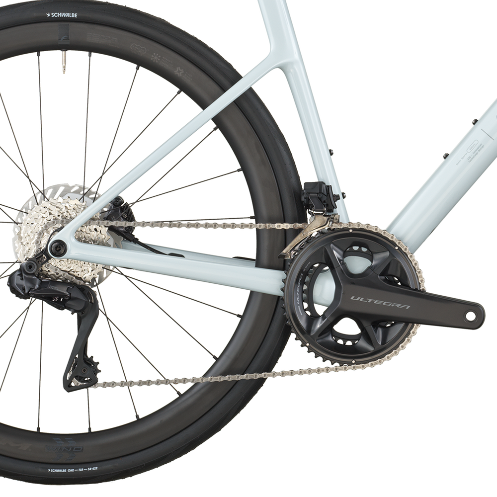 2026 Scott Addict 20 Road Bike In Cumulus White