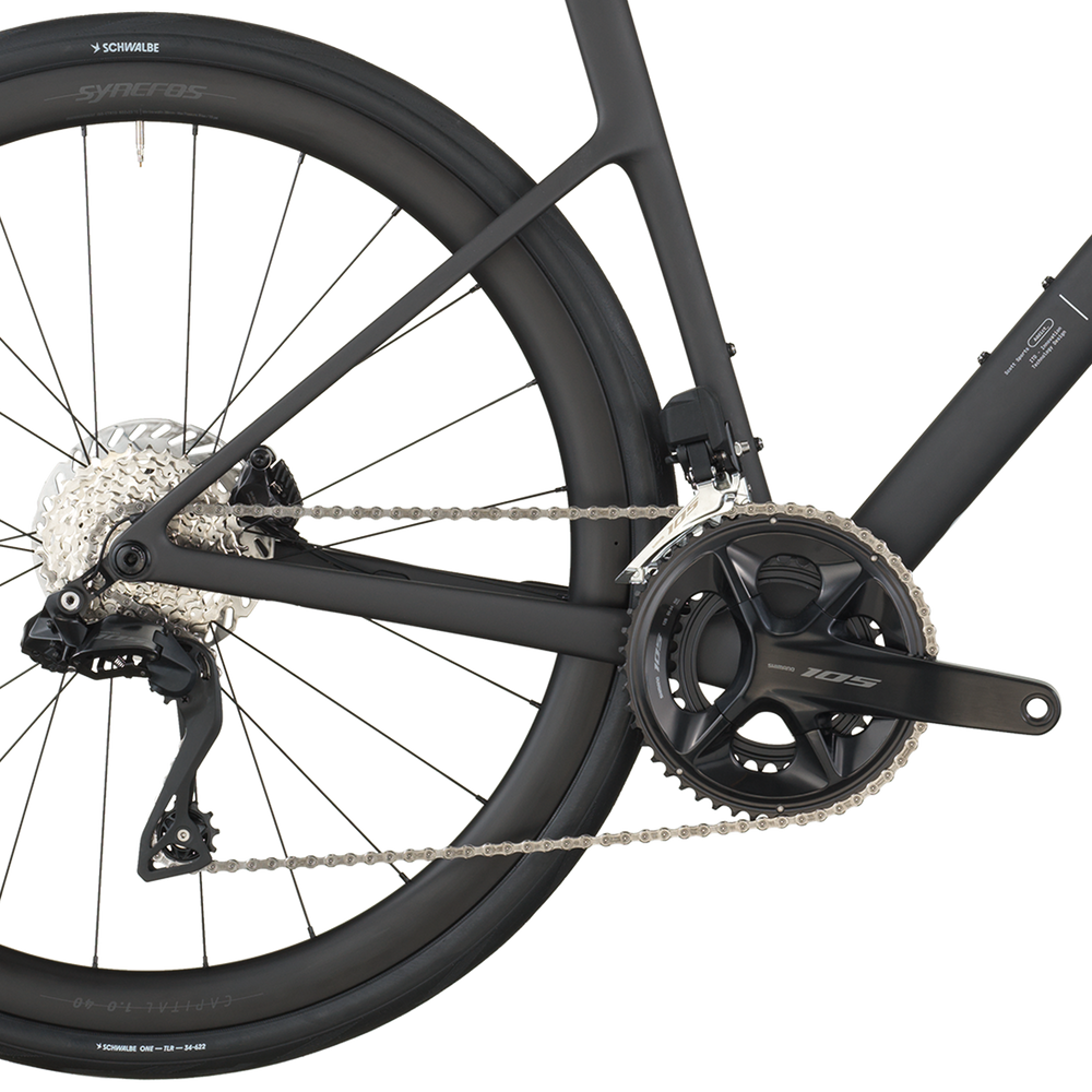 2026 Scott Addict 30 Road Bike In Carbon Black