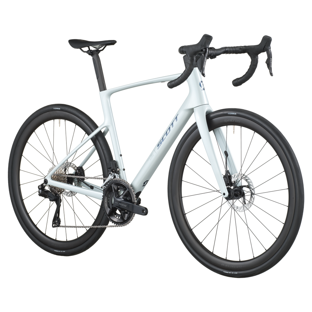 2026 Scott Addict 30 Road Bike In Cumulus White