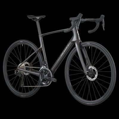 2026 Scott Addict 40 Road Bike In Carbon Black