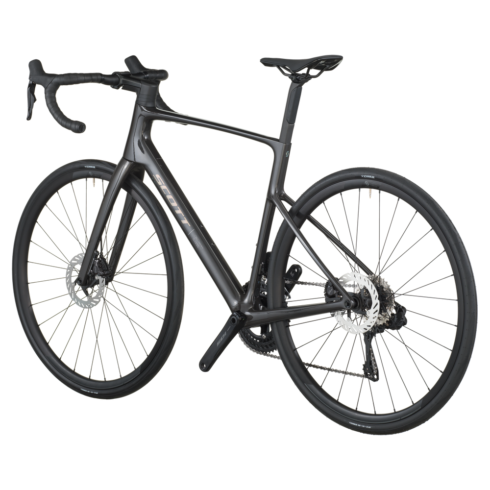 2026 Scott Addict 40 Road Bike In Carbon Black