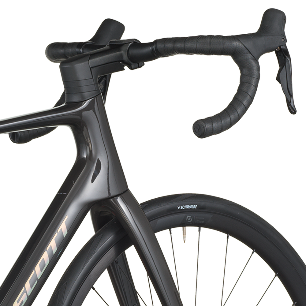 2026 Scott Addict 40 Road Bike In Carbon Black