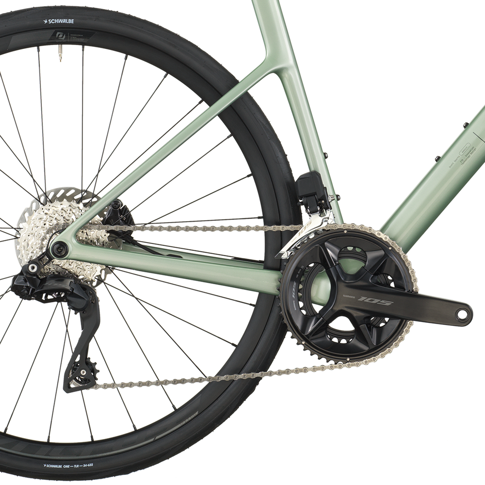 2026 Scott Addict 40 Road Bike In Reseda Green