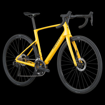 2026 Scott Addict 40 Road Bike In Vivid Yellow