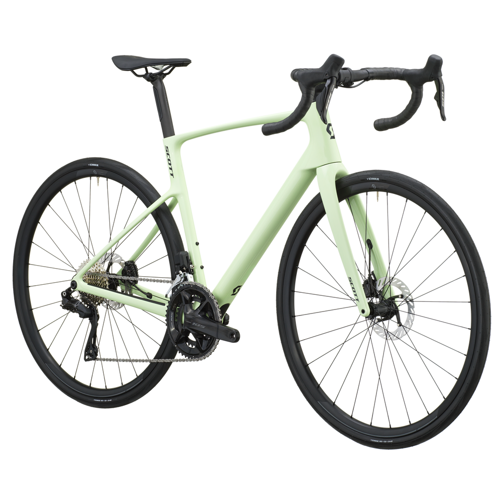 SCOTT Addict 40 in Cream Green, side view