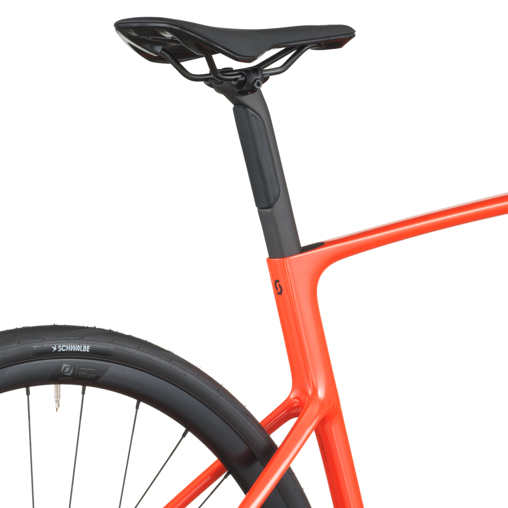 2026 Scott Addict 50 Road Bike In Flame Orange