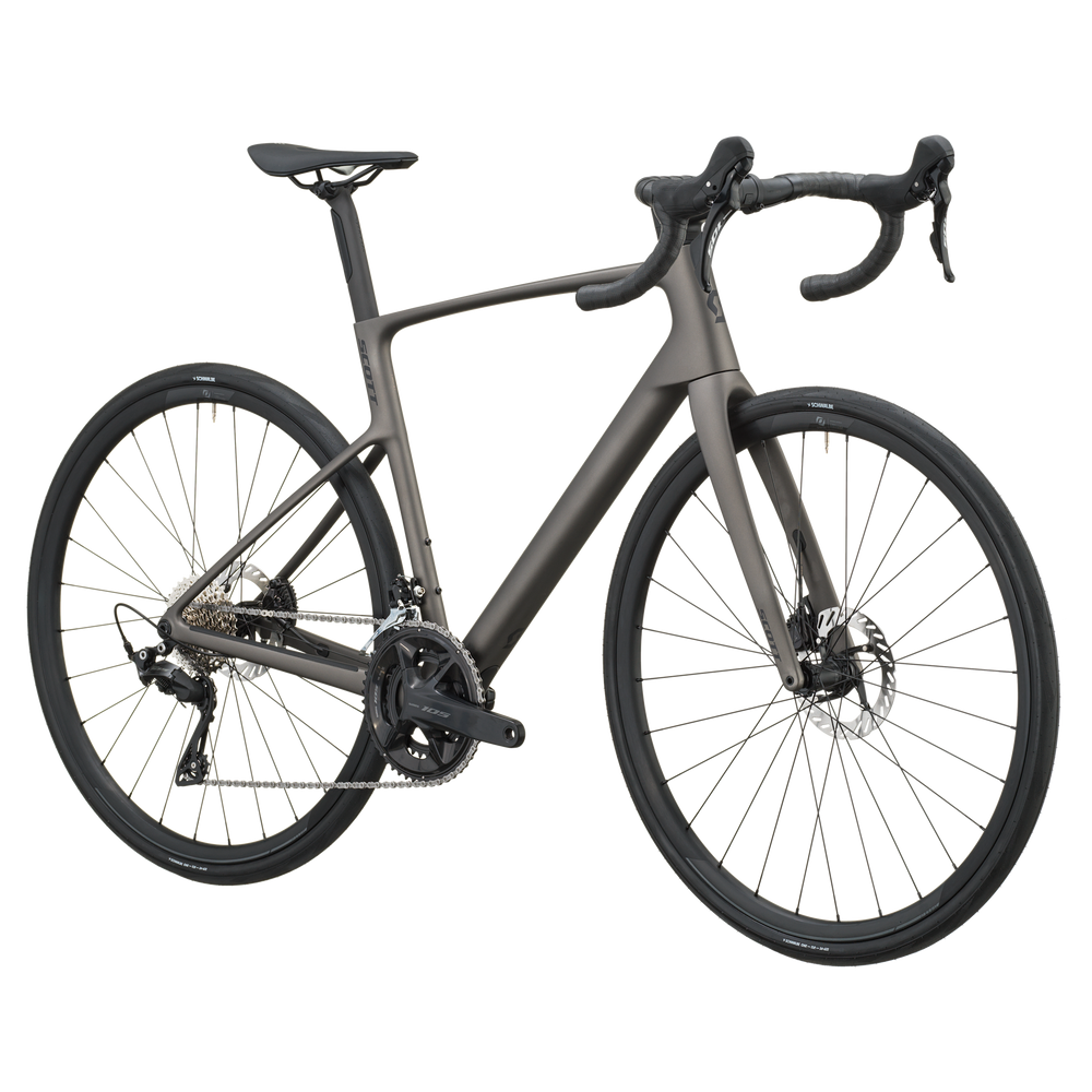 SCOTT Addict 50 in Tungsten Grey, side view