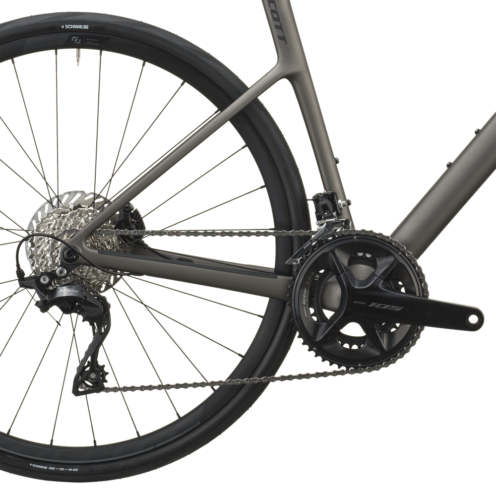 SCOTT Addict 50 in Tungsten Grey, detail view