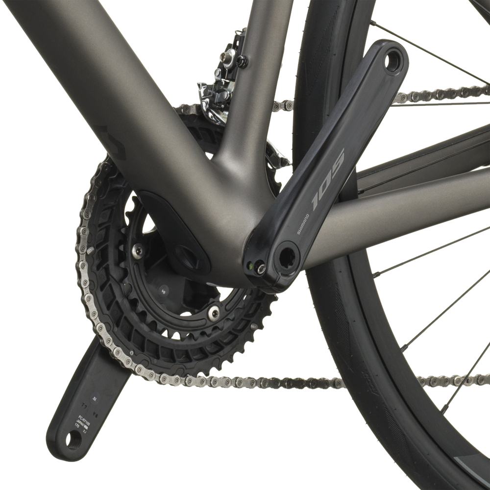 SCOTT Addict 50 in Tungsten Grey, detail view