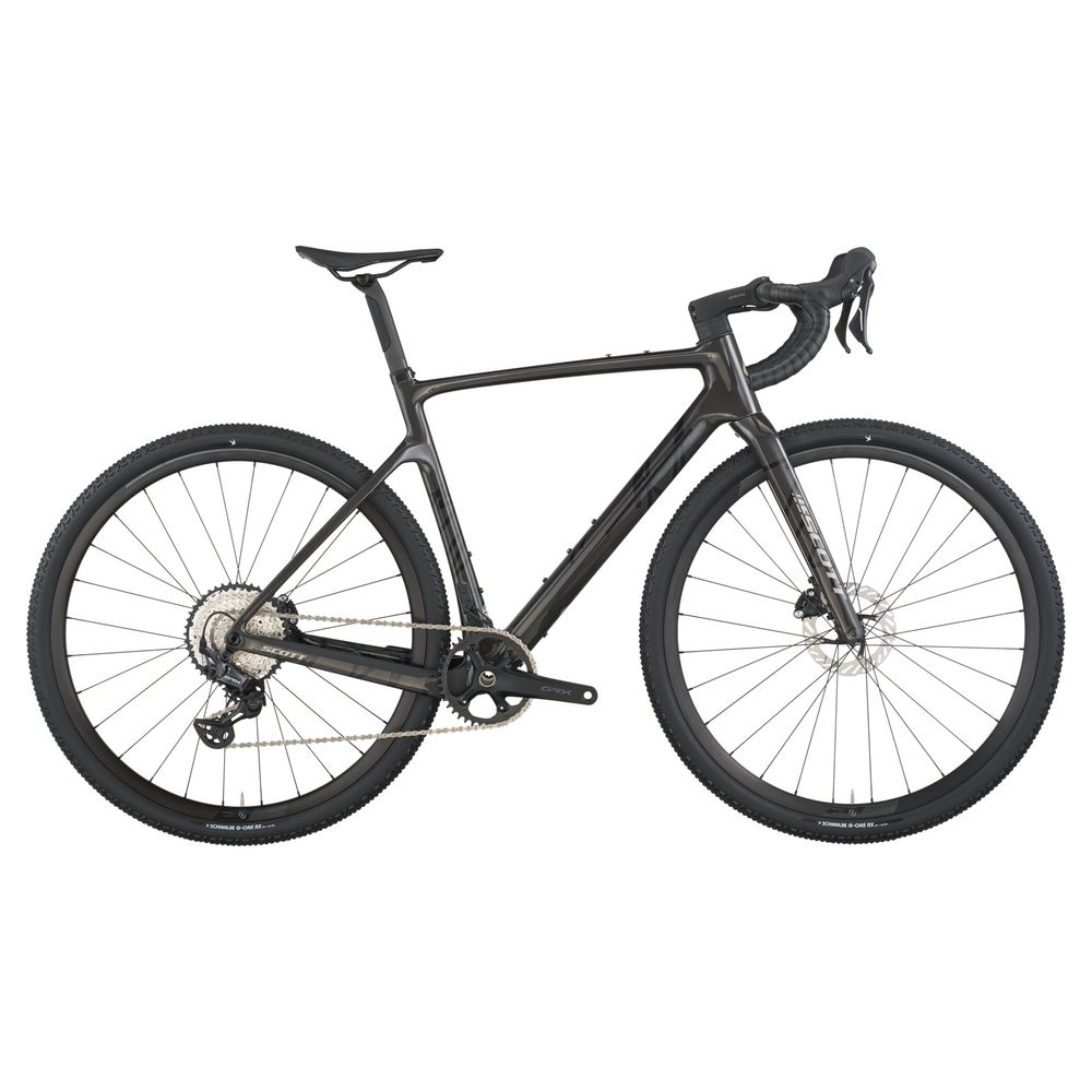 2026 Scott Addict Gravel 30 Gravel Bike In Carbon Black