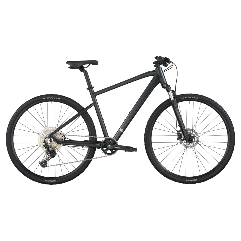 2026 Scott Sub Cross 10 Hybrid Bike In Granite Black