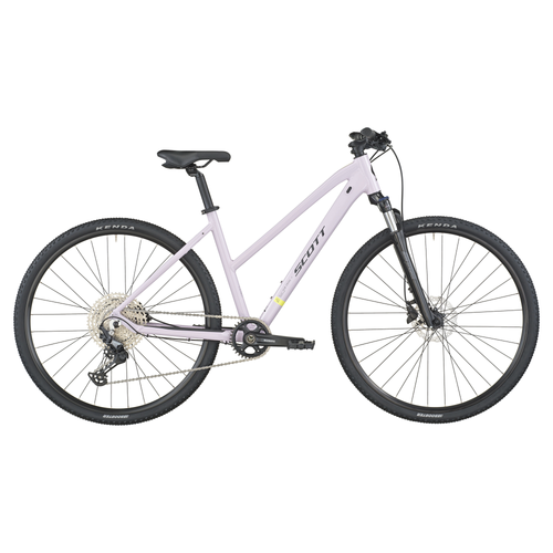 2026 Scott Sub Cross 10 Slope Hybrid Bike In Violet Pink