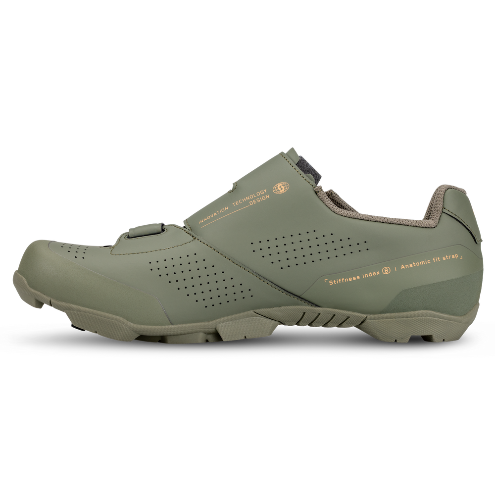SCOTT MTB Team BOA® Shoe in Olive Green, view 4