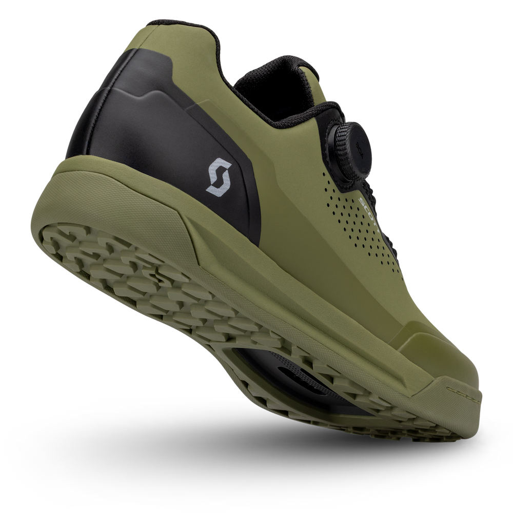 SCOTT MTB Volt Evo Clip BOA® Shoe in Olive Green, view 2