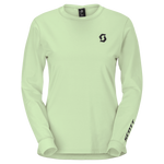 SCOTT Vertic Pro Mid Long-sleeve Women's Tee in Vapour Green, main view