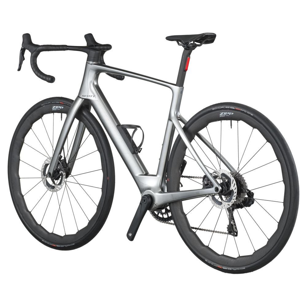 2026 Scott Fastlane Premium Electric Road Bike In Chrome Silver