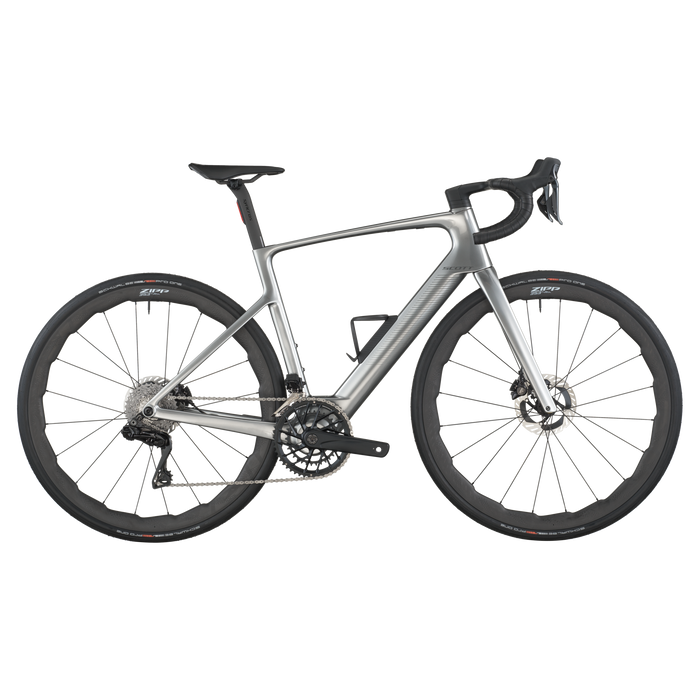 2026 Scott Fastlane Premium Electric Road Bike In Chrome Silver