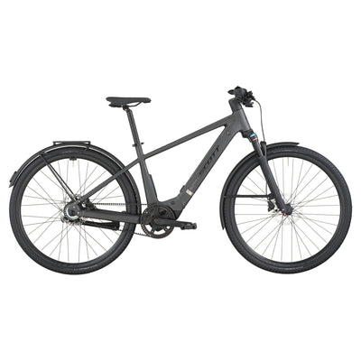 2026 Scott Passage 10 Belt Electric Hybrid Bike In Midnight Grey