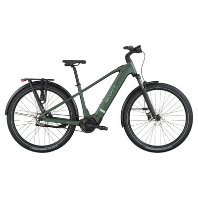 2026 Scott Sub Tour 10 Electric Hybrid Bike In Kelp Green