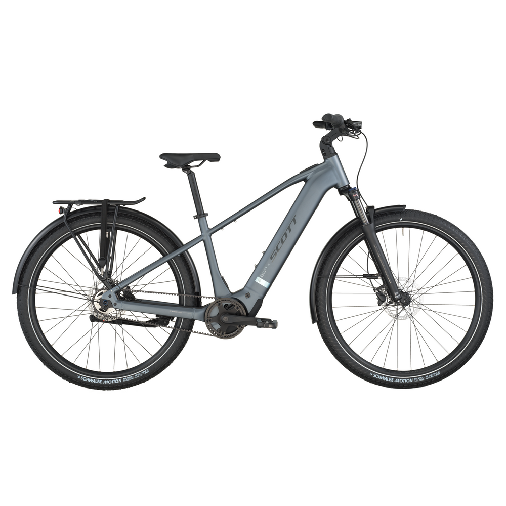 2026 Scott Sub Tour 20 Electric Hybrid Bike In Smoke Grey