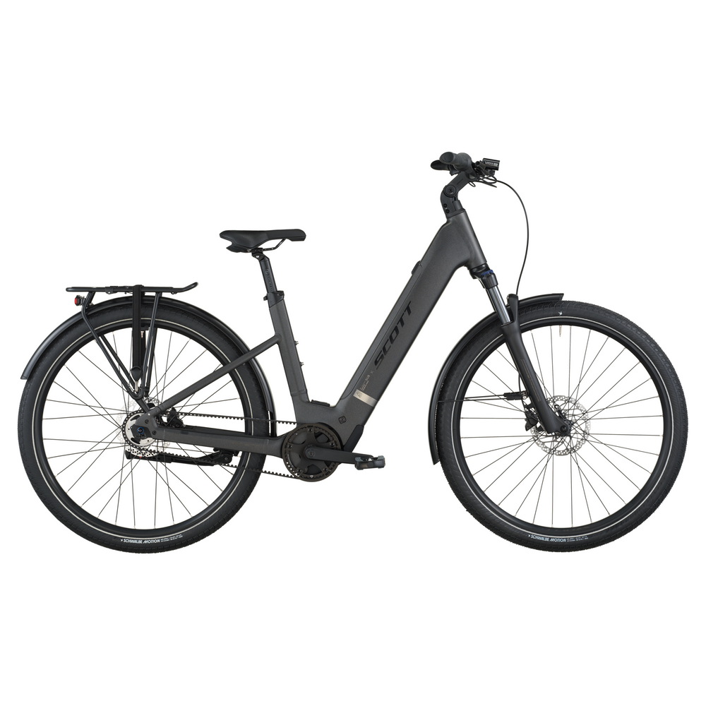 2026 Scott Sub Tour 30 Wave Electric Hybrid Bike In Midnight Grey