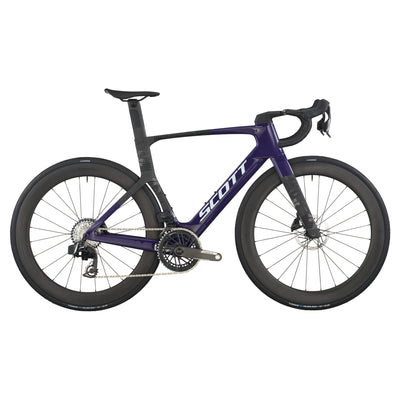 2026 Scott Foil Rc Team Road Bike In Grape Purple