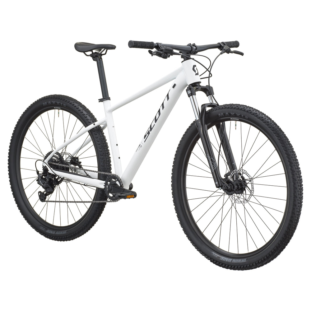 SCOTT Contrail 40 Hardtail Mountain Bike in White, detail view