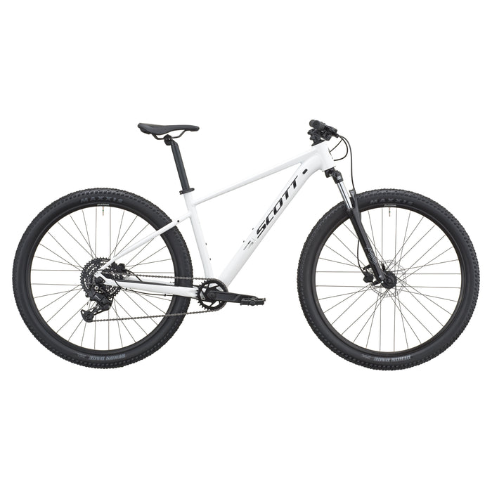 SCOTT Contrail 40 Hardtail Mountain Bike in White, side view