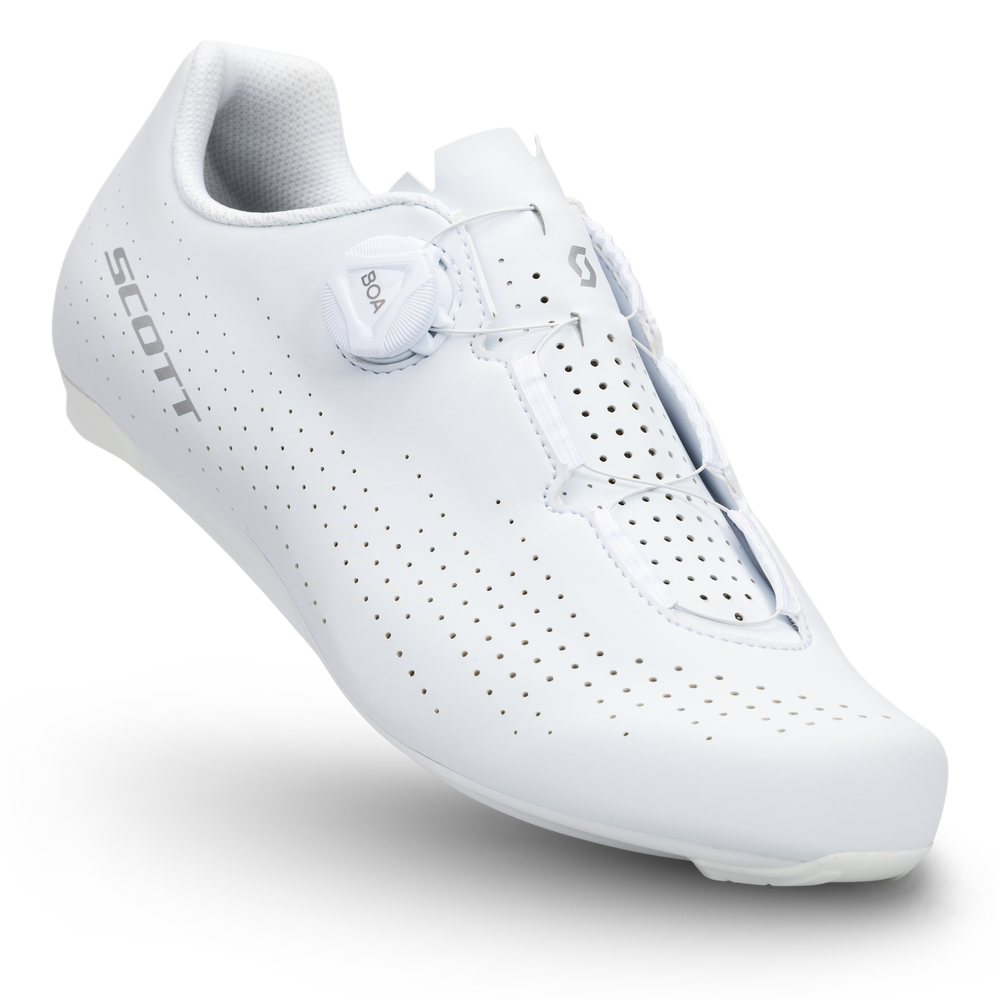 SCOTT Road Comp Shoe in White, main view