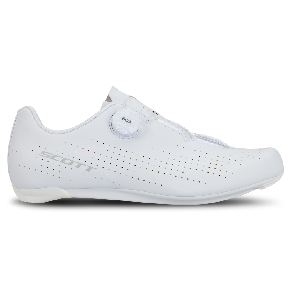 SCOTT Road Comp Shoe in White, view 3
