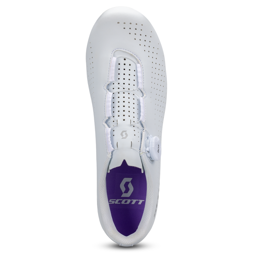 SCOTT Road Comp Women's Shoe in White, view 5