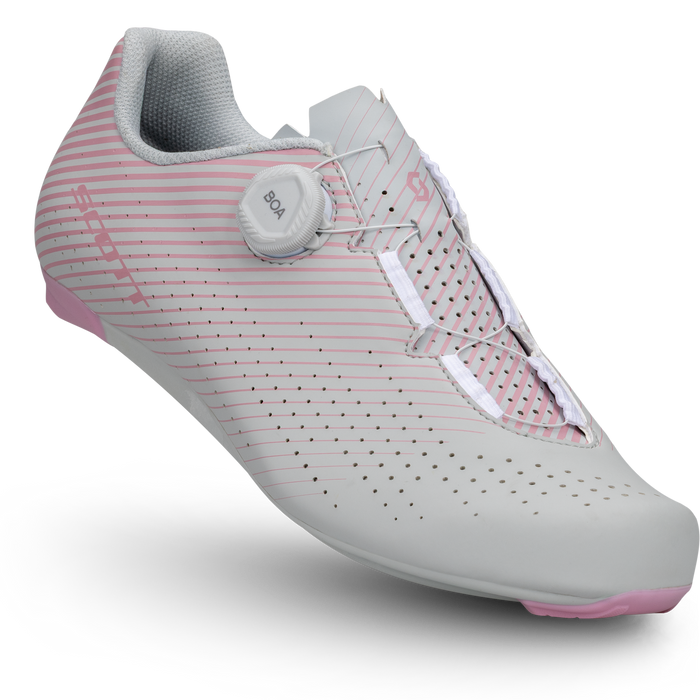 SCOTT Road Comp Women's Shoe in Grey/Pink, main view