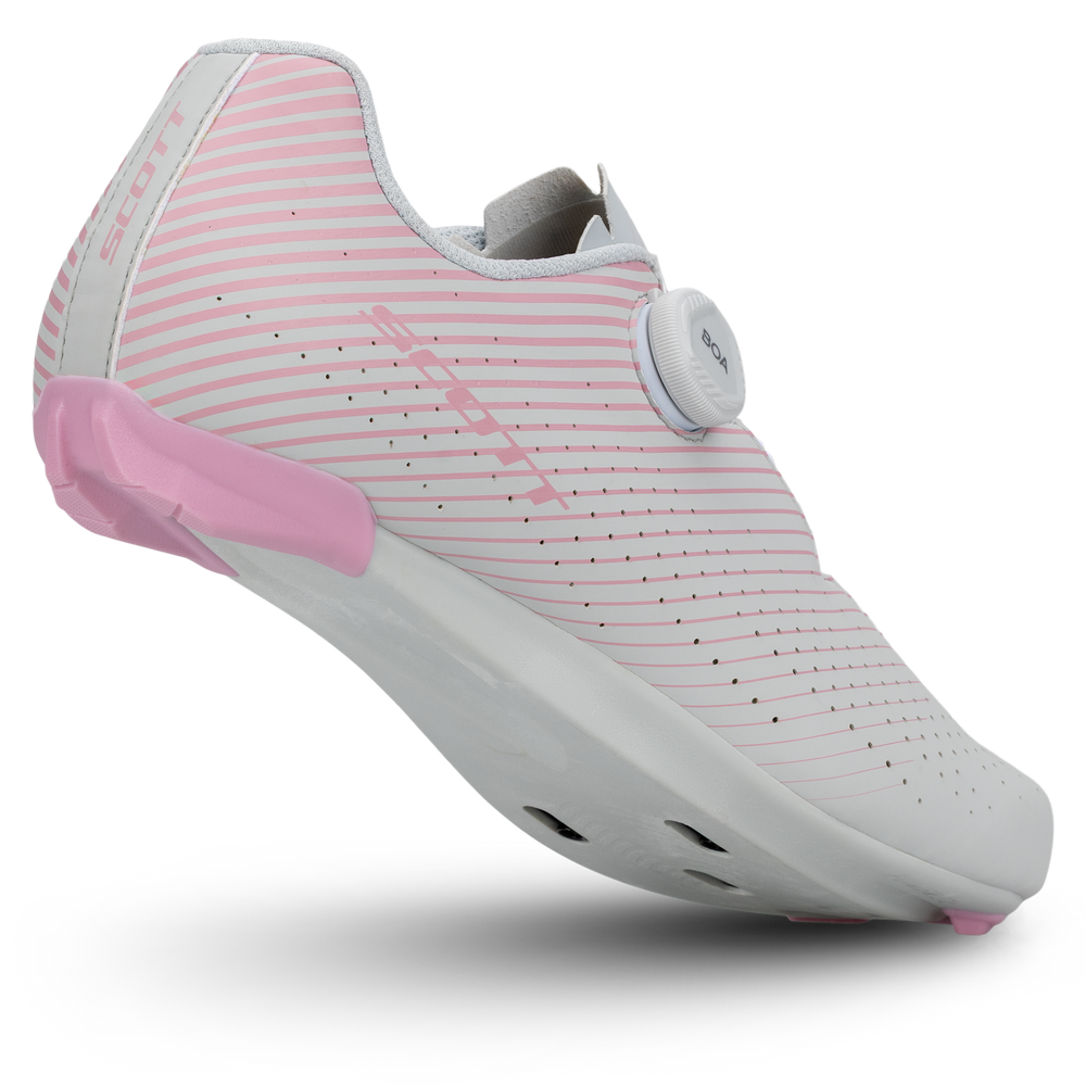 SCOTT Road Comp Women's Shoe in Grey/Pink, view 2