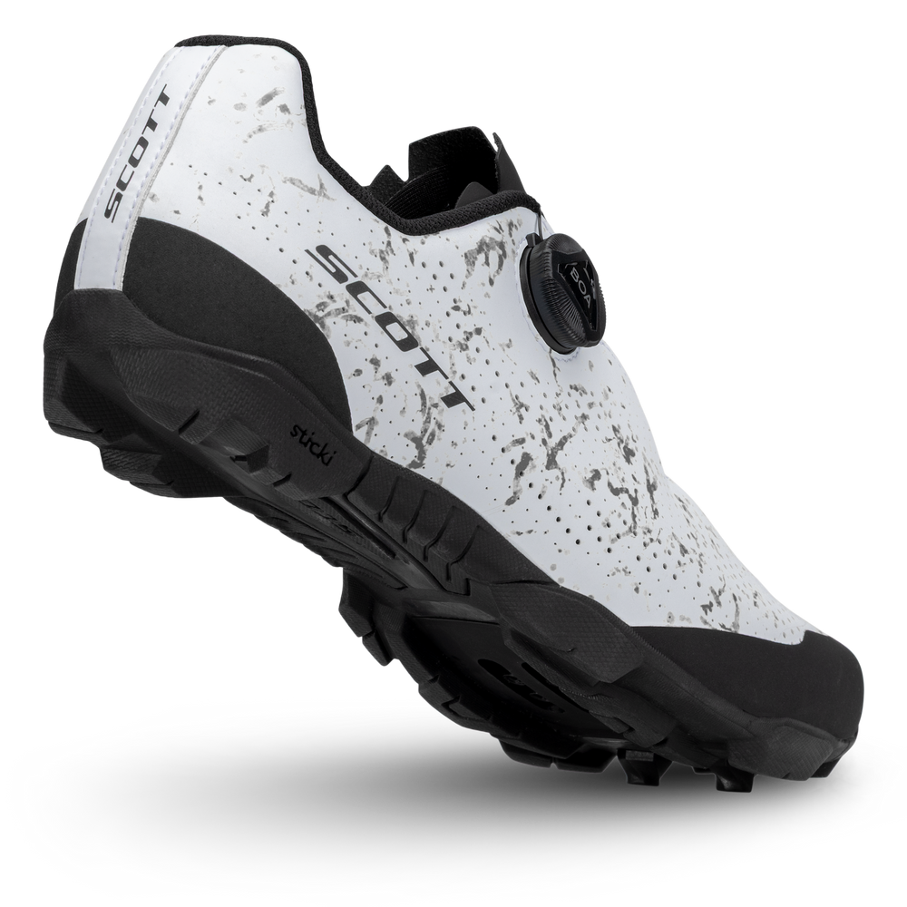 SCOTT MTB Comp Shoe in White/Black, view 2