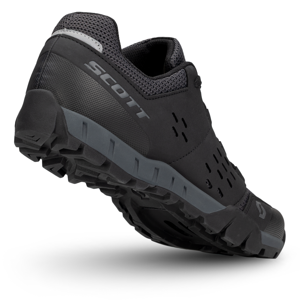SCOTT All Mountain Crus-r Lace Shoe in Black/Grey, view 2