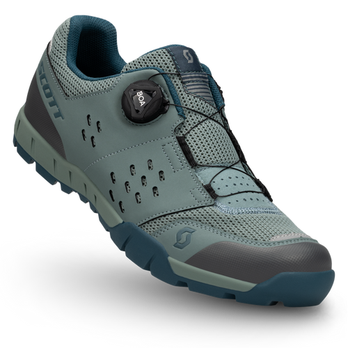 SCOTT All Mountain Crus-r Women's Shoe in Light Green/Dark Green, main view