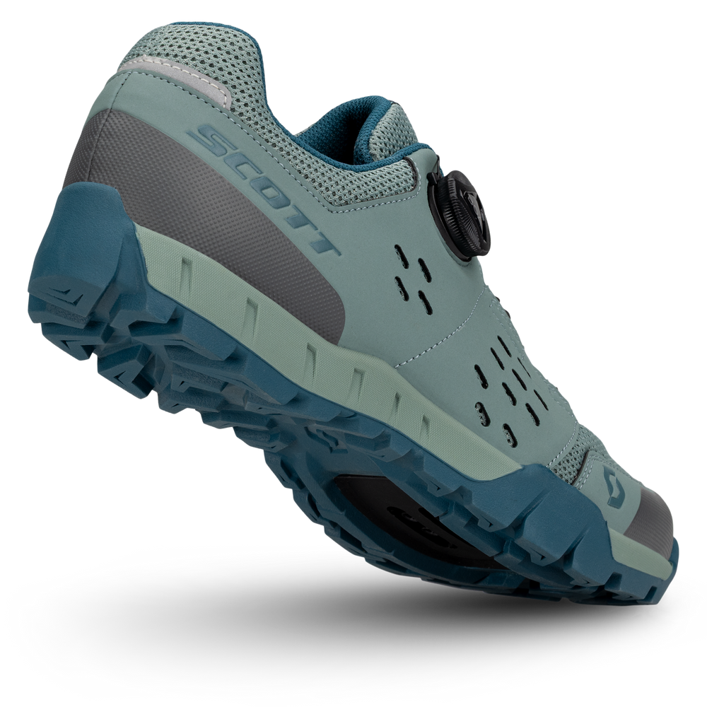 SCOTT All Mountain Crus-r Women's Shoe in Light Green/Dark Green, view 2