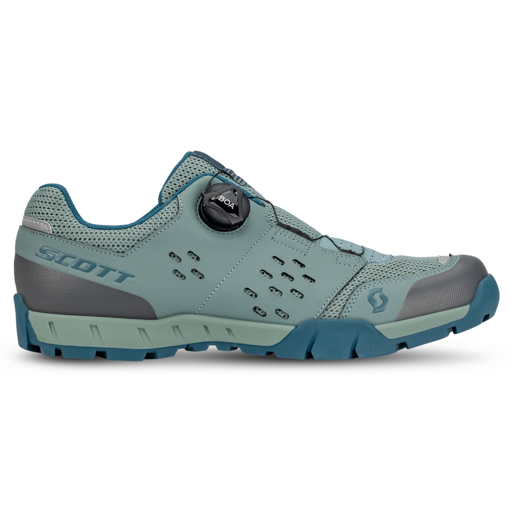SCOTT All Mountain Crus-r Women's Shoe in Light Green/Dark Green, view 3