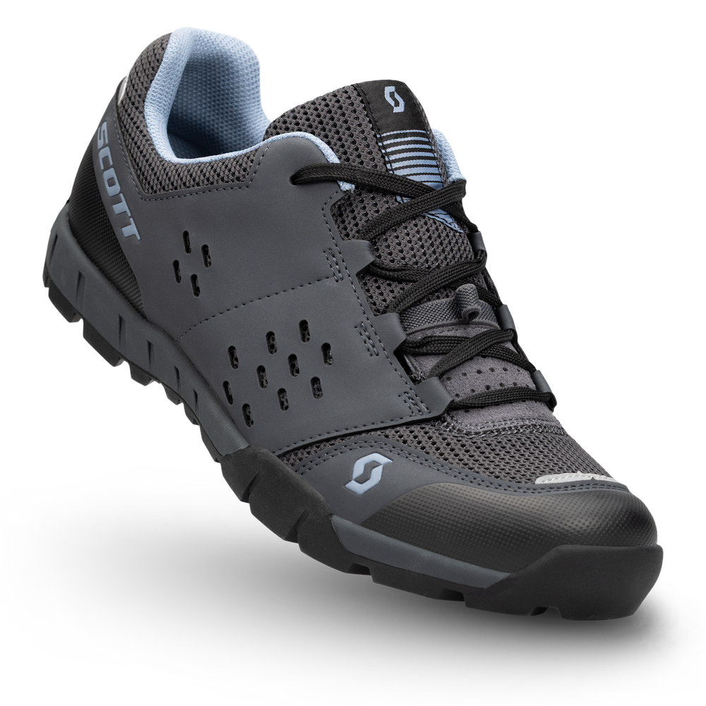 SCOTT All Mountain Crus-r Lace Women's Shoe in Grey/Light Blue, main view