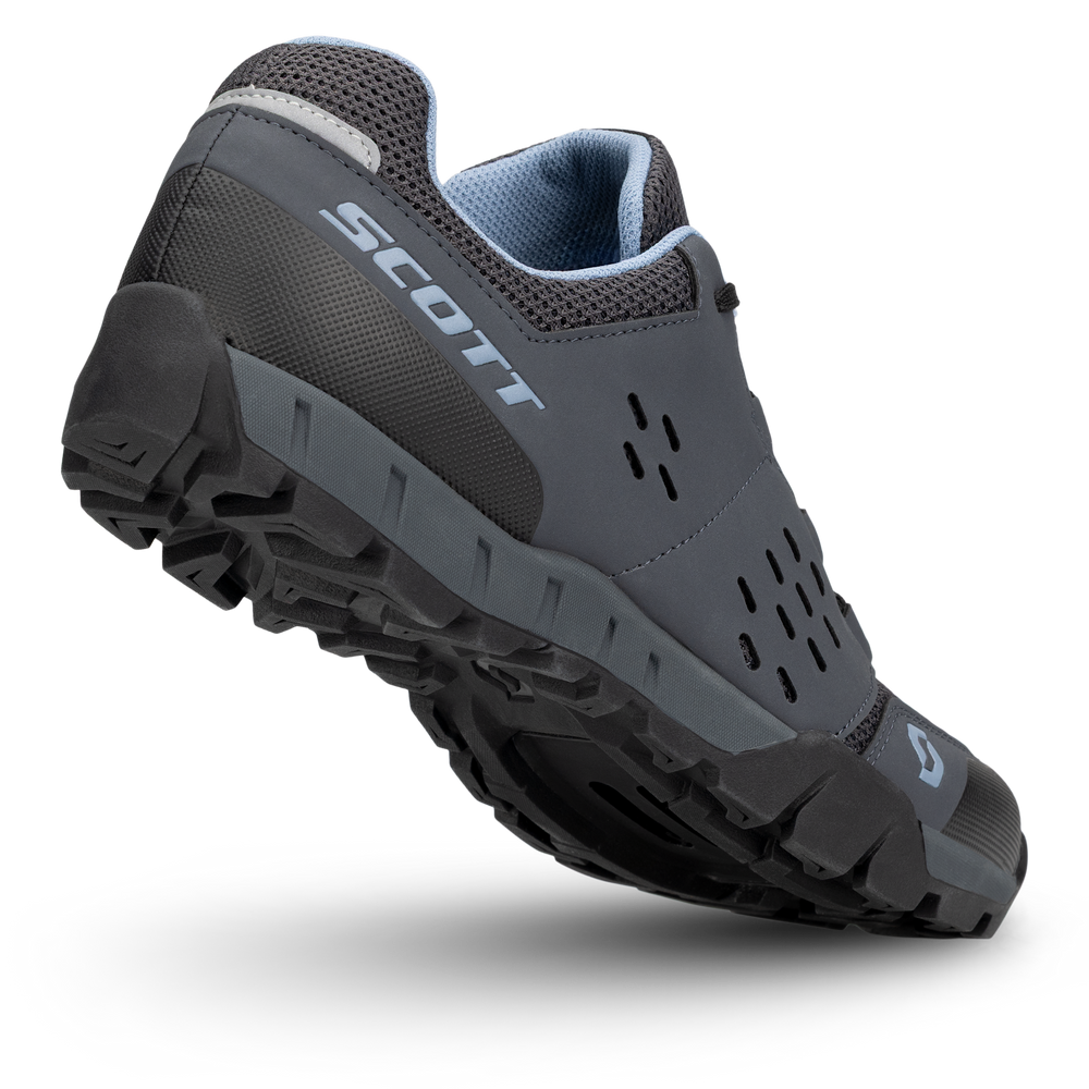 SCOTT All Mountain Crus-r Lace Women's Shoe in Grey/Light Blue, view 2