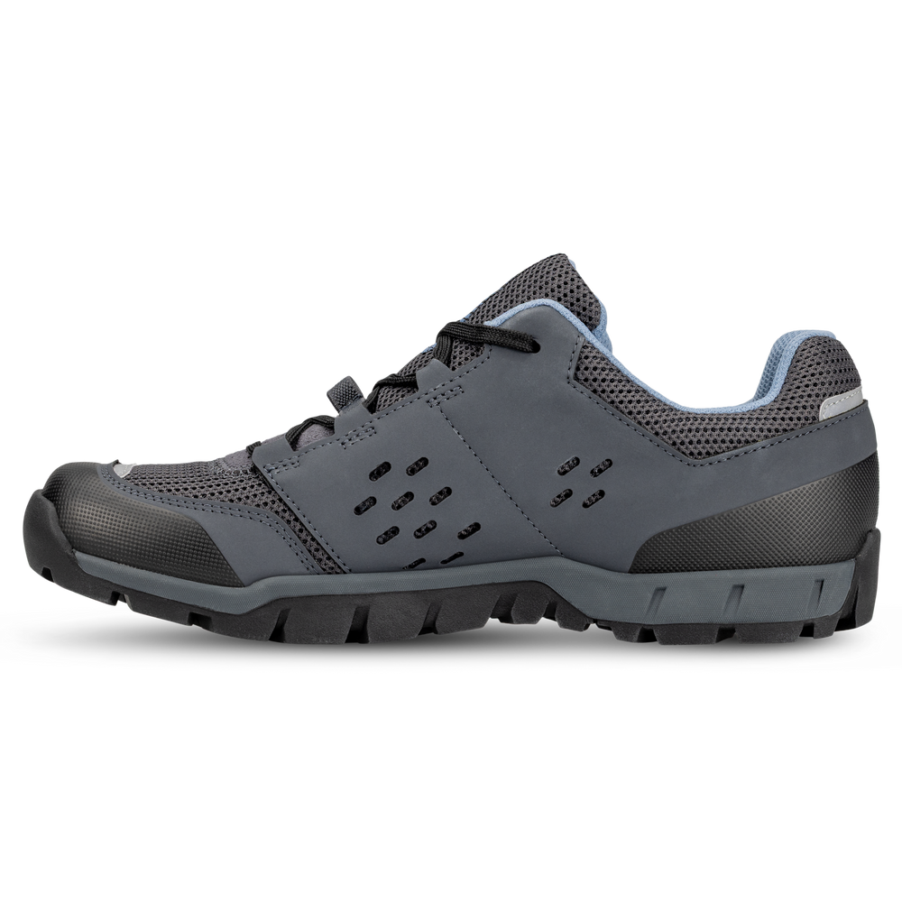 SCOTT All Mountain Crus-r Lace Women's Shoe in Grey/Light Blue, view 4