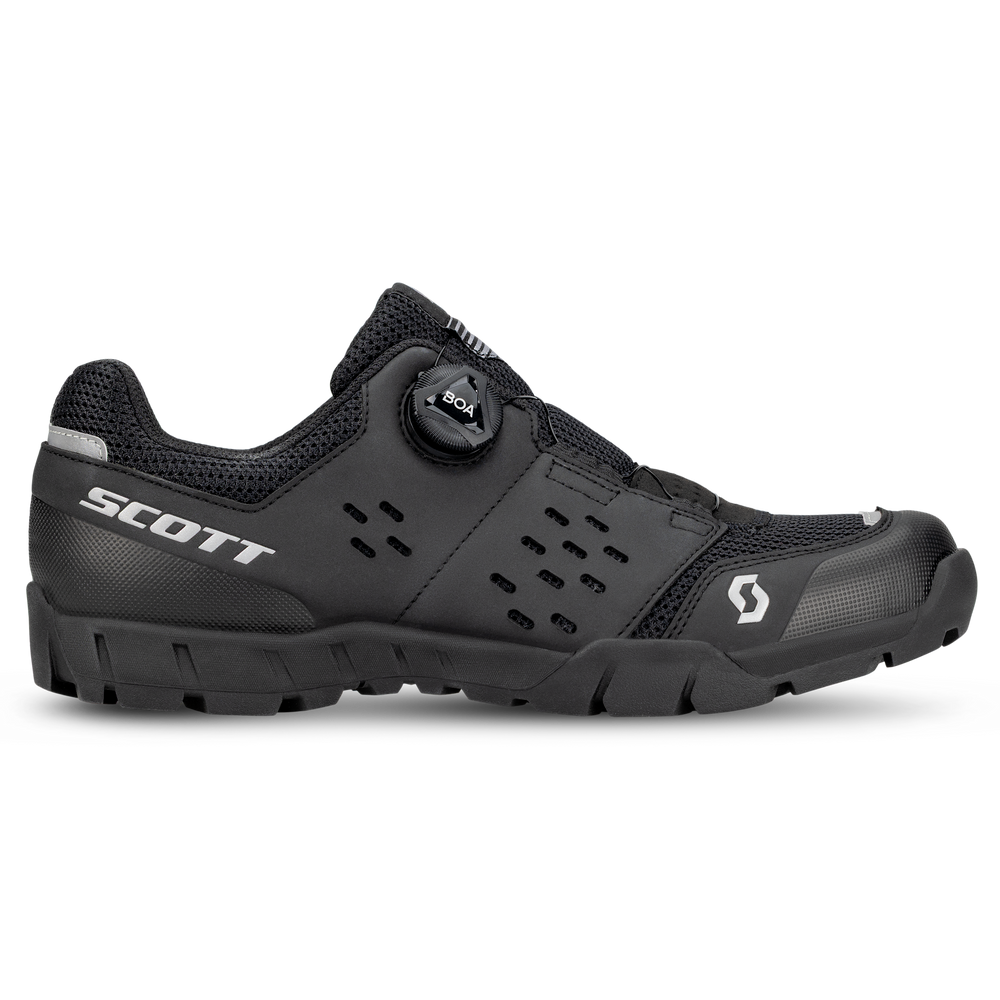 SCOTT All Mountain Crus-r Flat Women's Shoe in Black, view 3