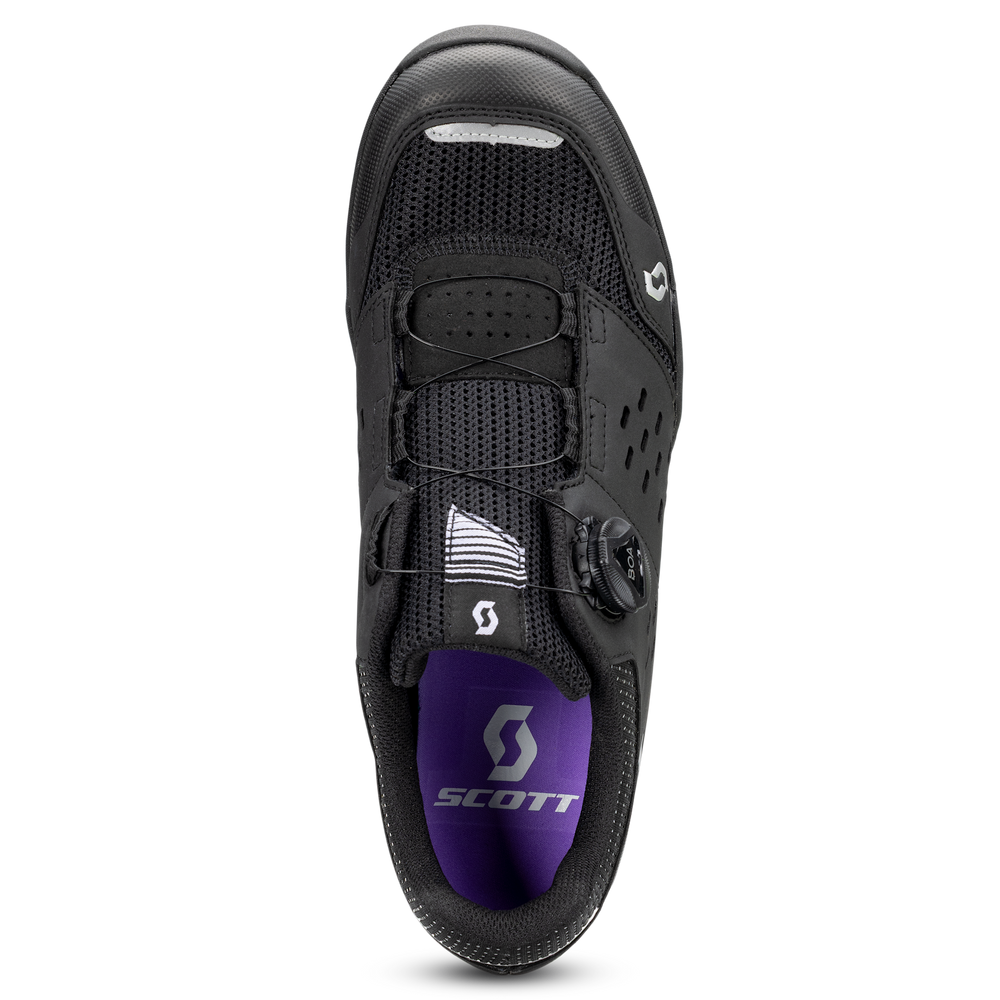 SCOTT All Mountain Crus-r Flat Women's Shoe in Black, view 5