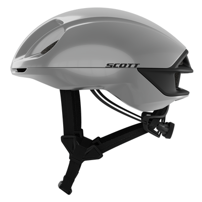 SCOTT Cadence RC Mips (CE) Helmet in Chrome Silver, view 2