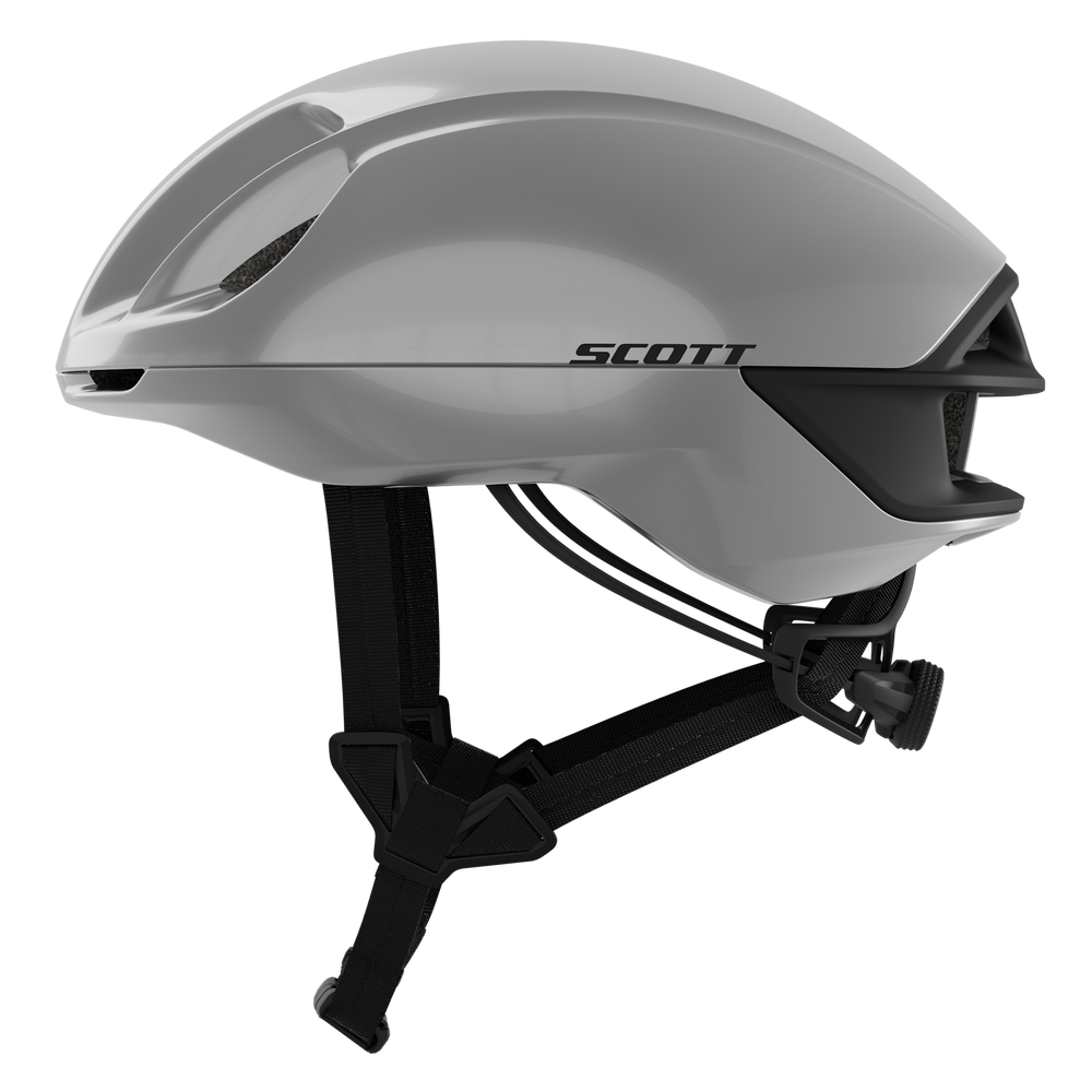 SCOTT Cadence RC Mips (CE) Helmet in Chrome Silver, view 2