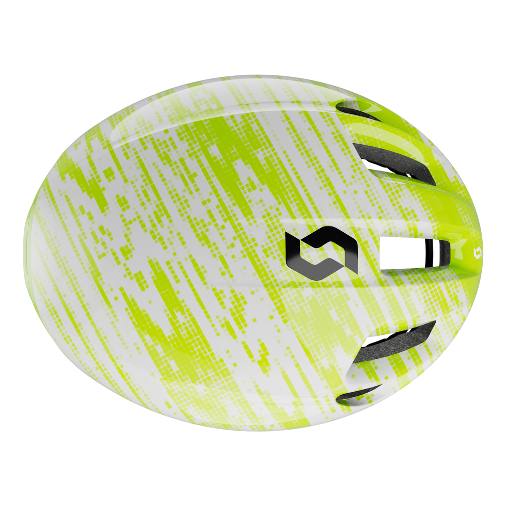 SCOTT Cadence RC Mips (CE) Helmet in White/Sulphur Yellow, view 3